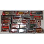 Twenty Corgi Original Omnibus Company 1:76 scale model buses,