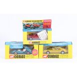 Three Corgi Toys: 376 Oldsmobile Tornado;