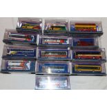 Thirteen Corgi Bus Operators in Britain limited edition 1:76 scale models,