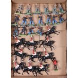 Two sets of Britains model figures,