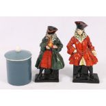 Royal Doulton pair of Beggars Opera figures,