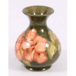 Moorcroft Hibiscus vase,