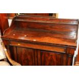 Victorian rosewood chiffonier 107cm wide