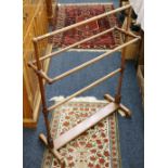 19th century four bar towel rail