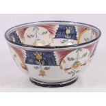 Floral Delft bowl,