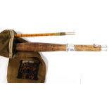 Hardy Journey palakona two-piece rod, with cotton sleeve.