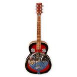 Dobro Monarch guitar, 101cm long.