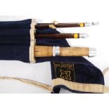 Hardy 8ft four-piece Smuggler rod, 8#, with cotton sleeve.