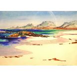 ELIZABETH MARY WATT (1885 - 1954) Iona Signed, watercolour, 24cm x 34cm.