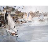 AFTER SIR WILLIAM RUSSELL FLINT RA (1880 - 1969) Holiday after Ramadan Signed in pencil, print,