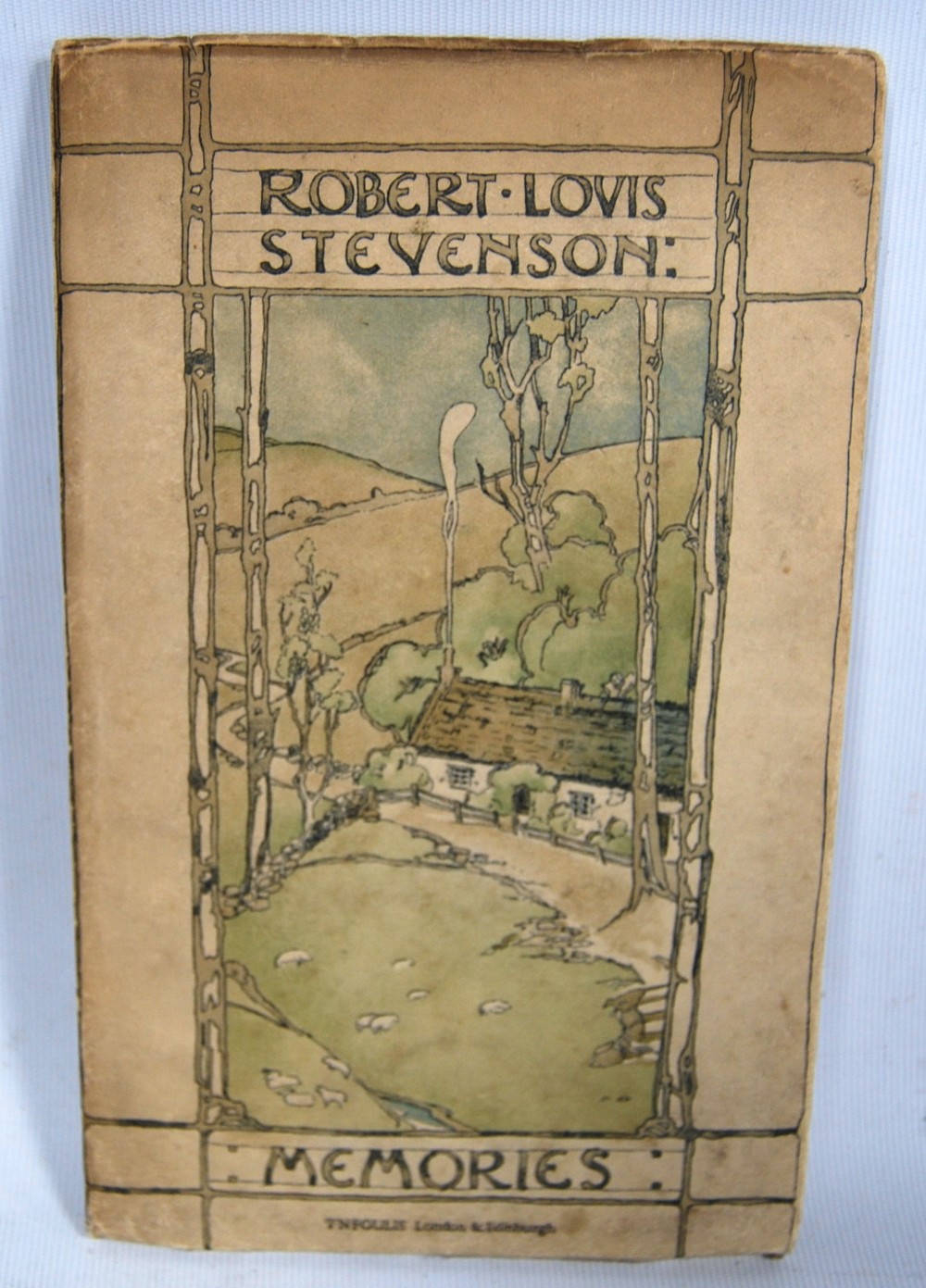 Robert Louis Stevenson, Memories, published by Foulis, cover illustrated by Jessie Marion King, - Image 2 of 11
