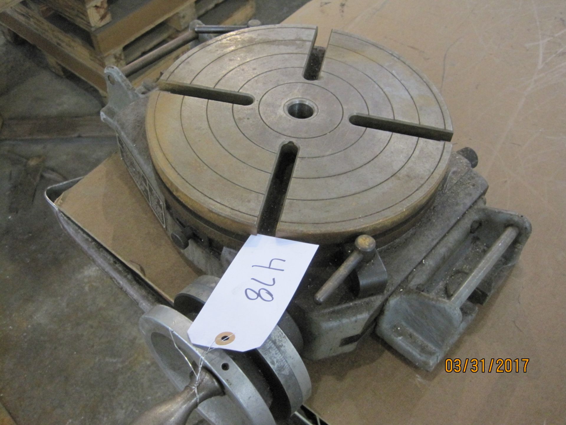 12" Bridgeport Rotary Table - Image 3 of 3