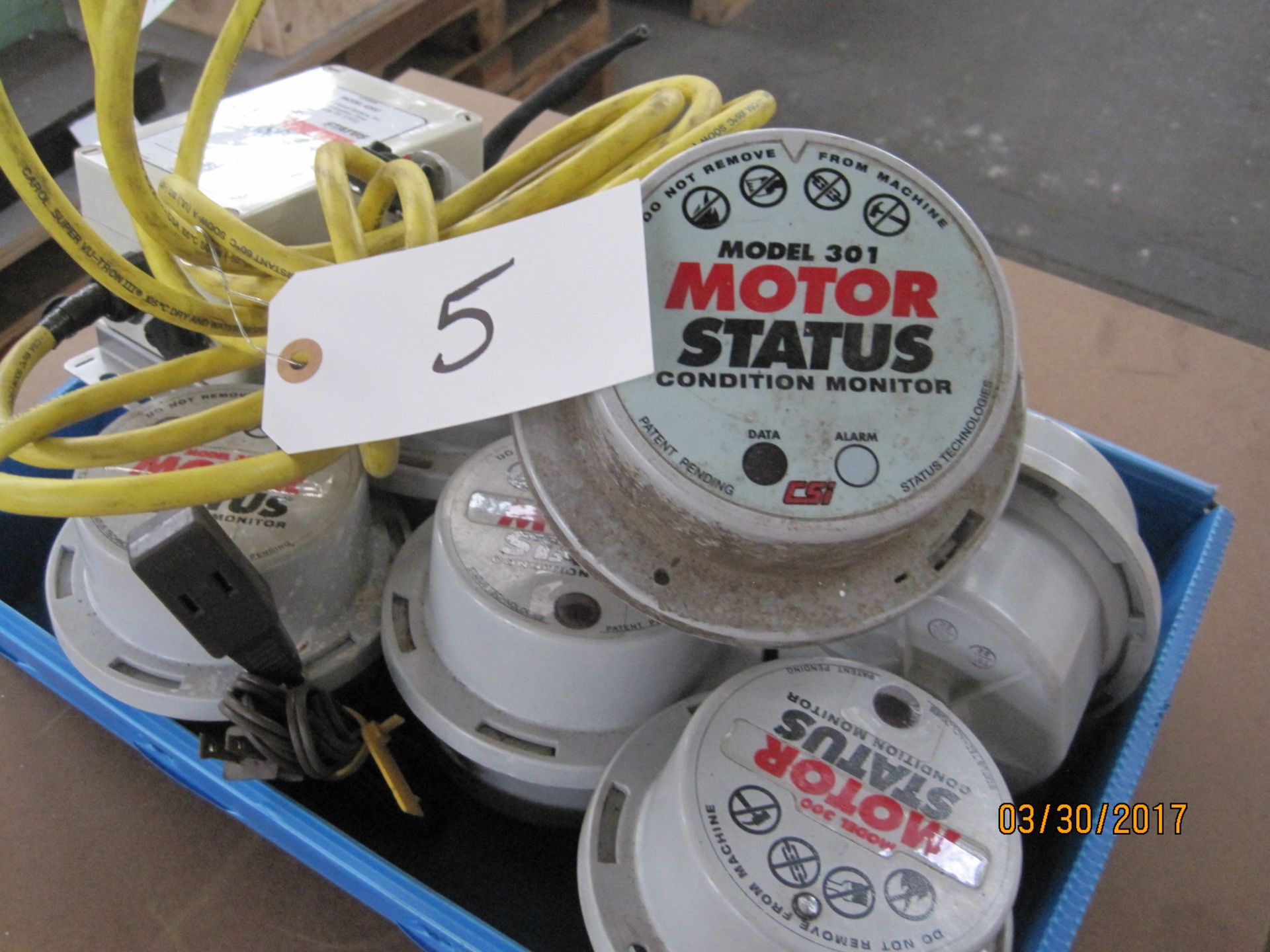 CSI Status Technologies Model 301 Motor Status Condition Monitor