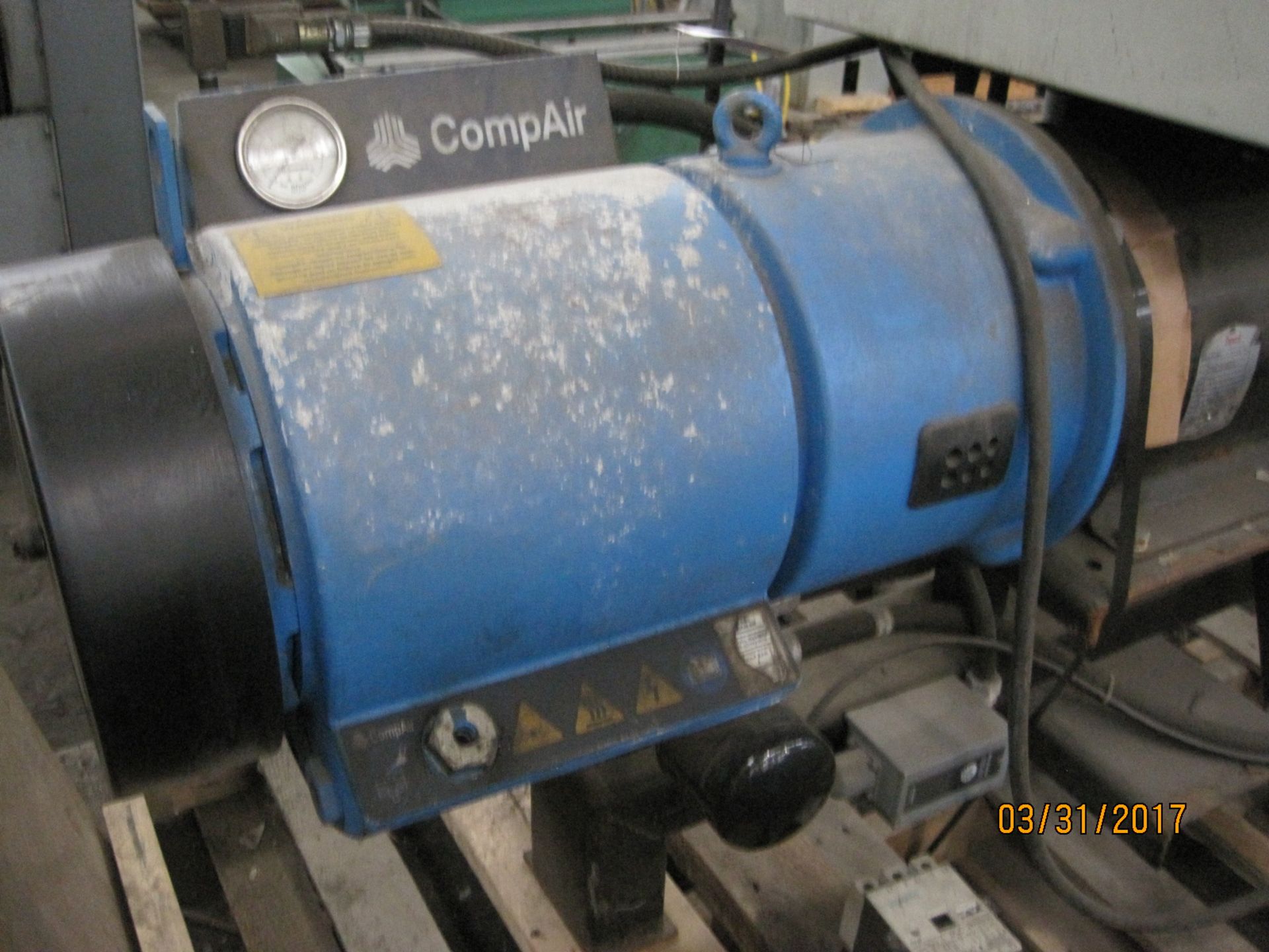 Compair 15 hp Hydrovane Air Compressor - Image 4 of 4