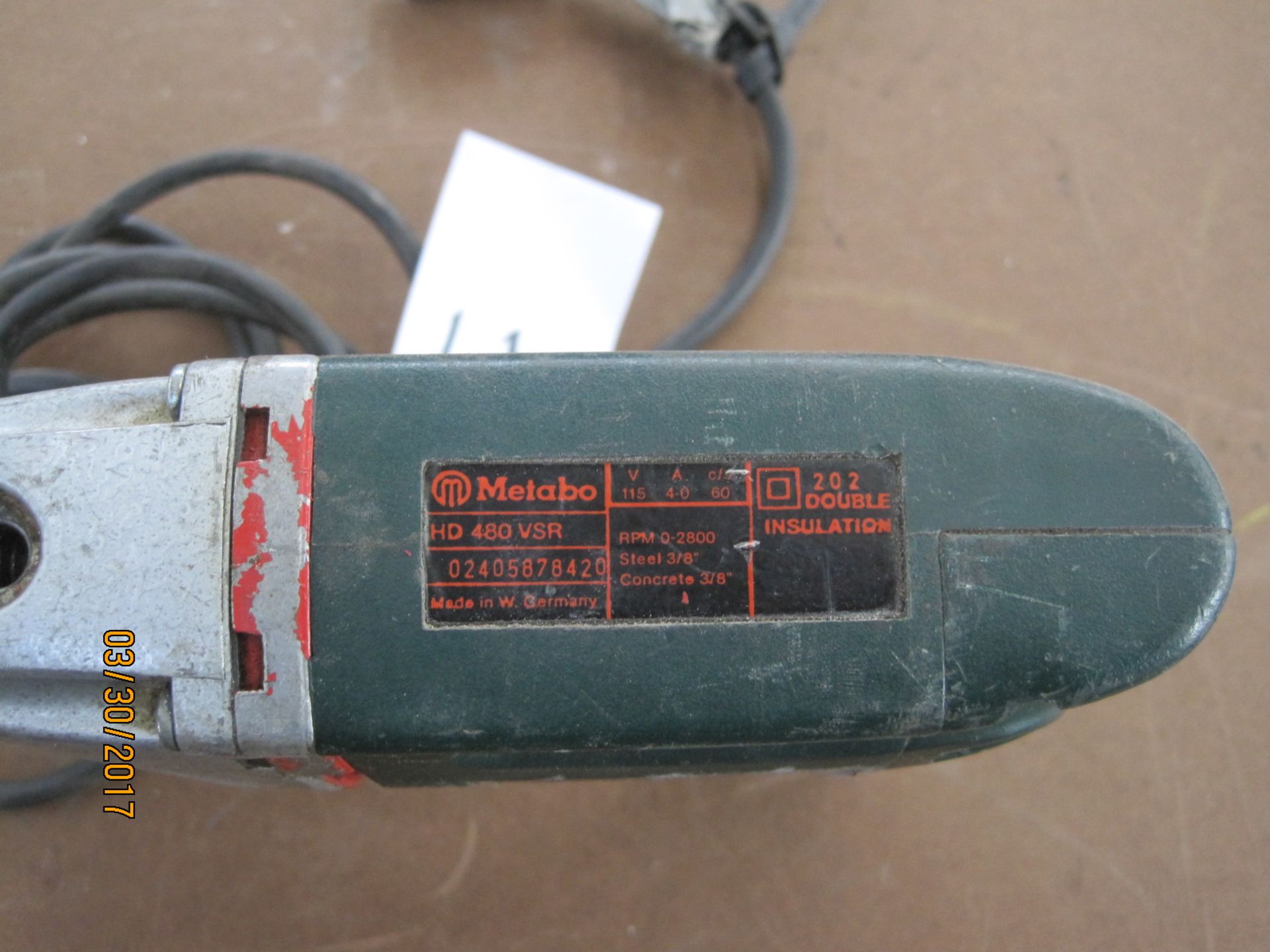 Metabo drill - Image 2 of 2