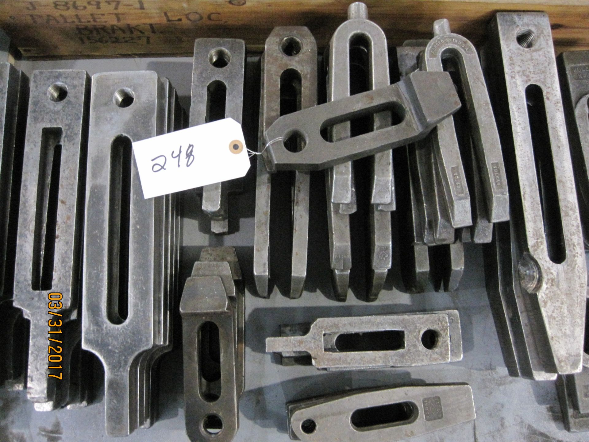 Assorted hold downs and finger clamps