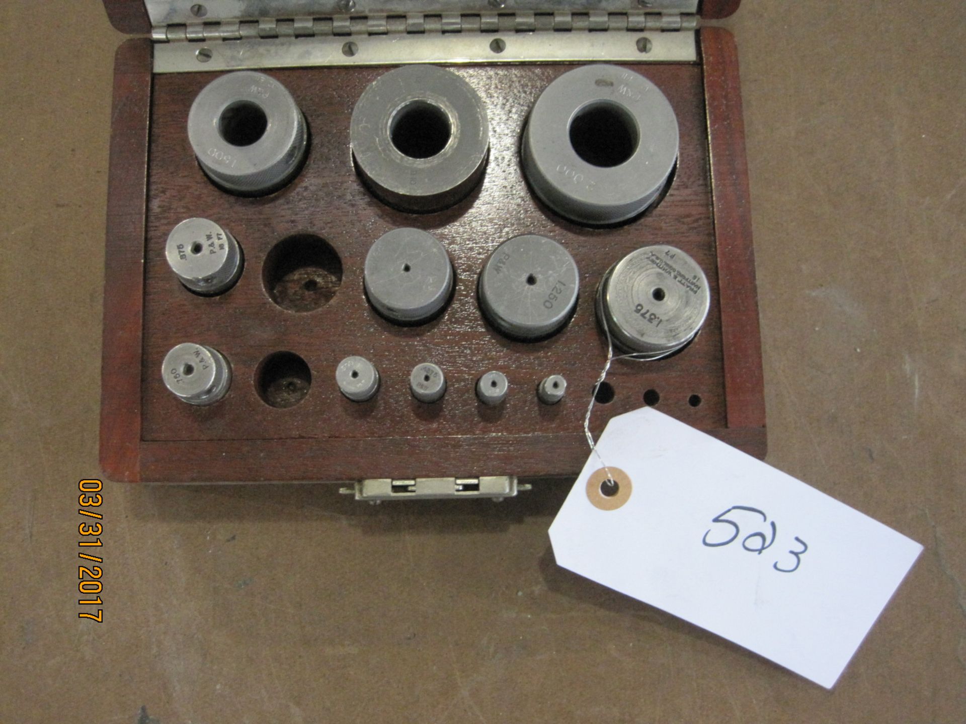 Pratt & Whitney Assorted Plug Gauges