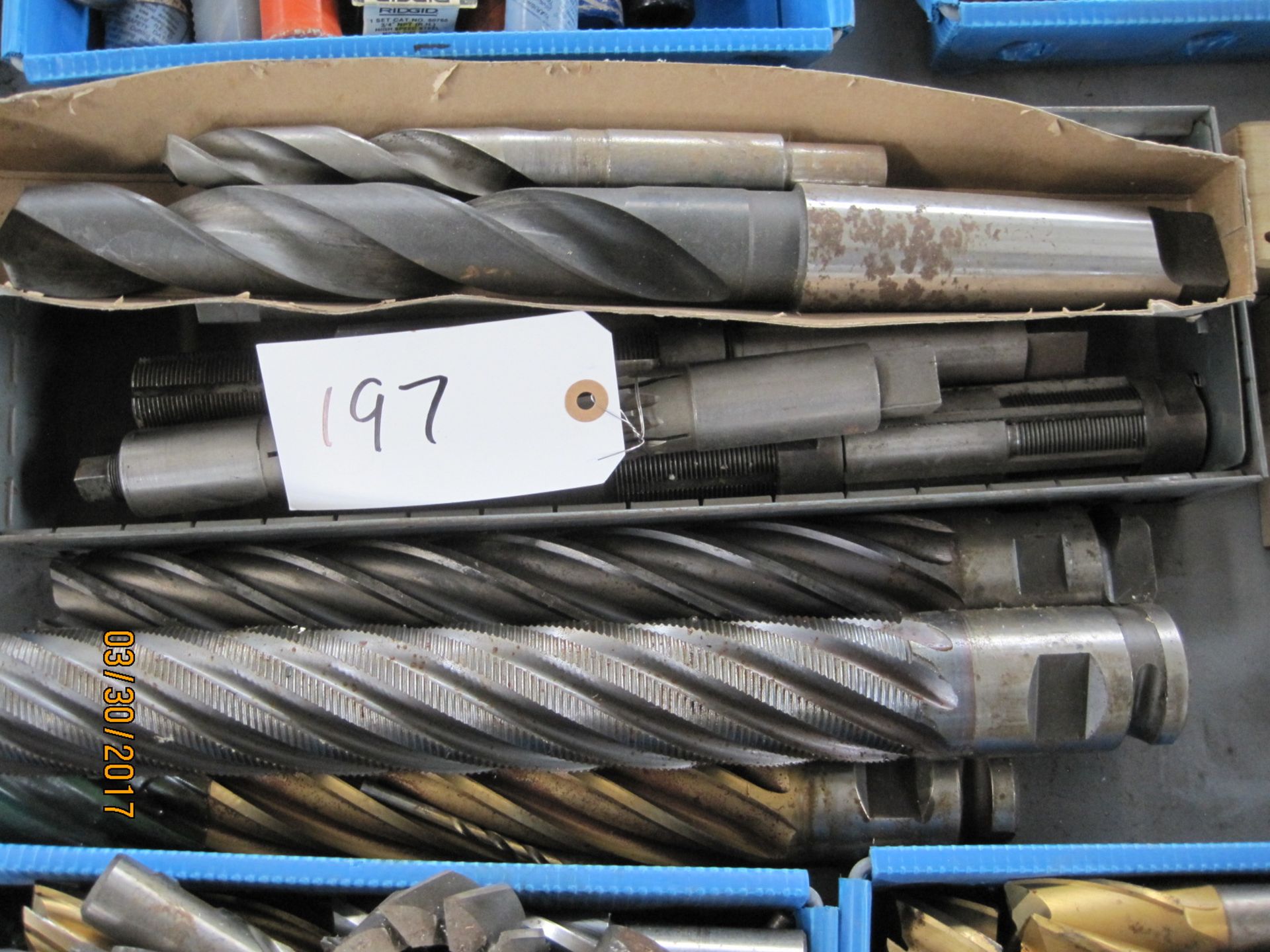 Large mills, drill bits and adjustable reamers