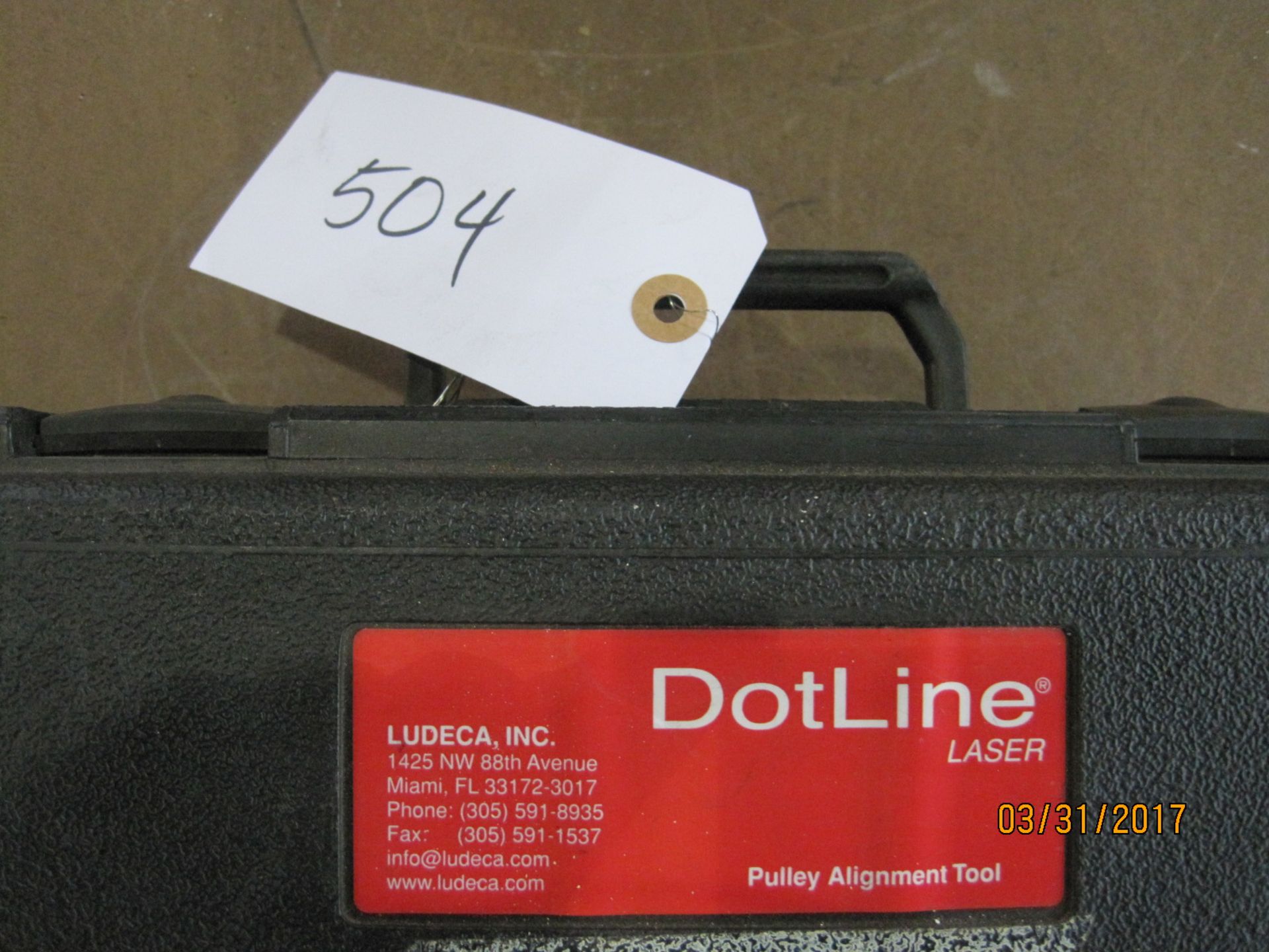 Dotline L1000 Laser Belt Alignment Fixture - Image 2 of 2