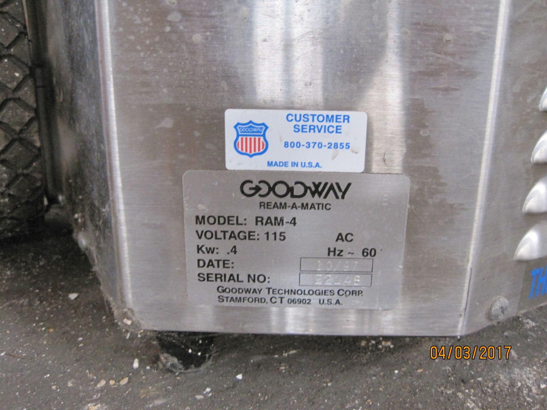 Goodway RAM-4 Chiller Tube Cleaner - Image 2 of 2