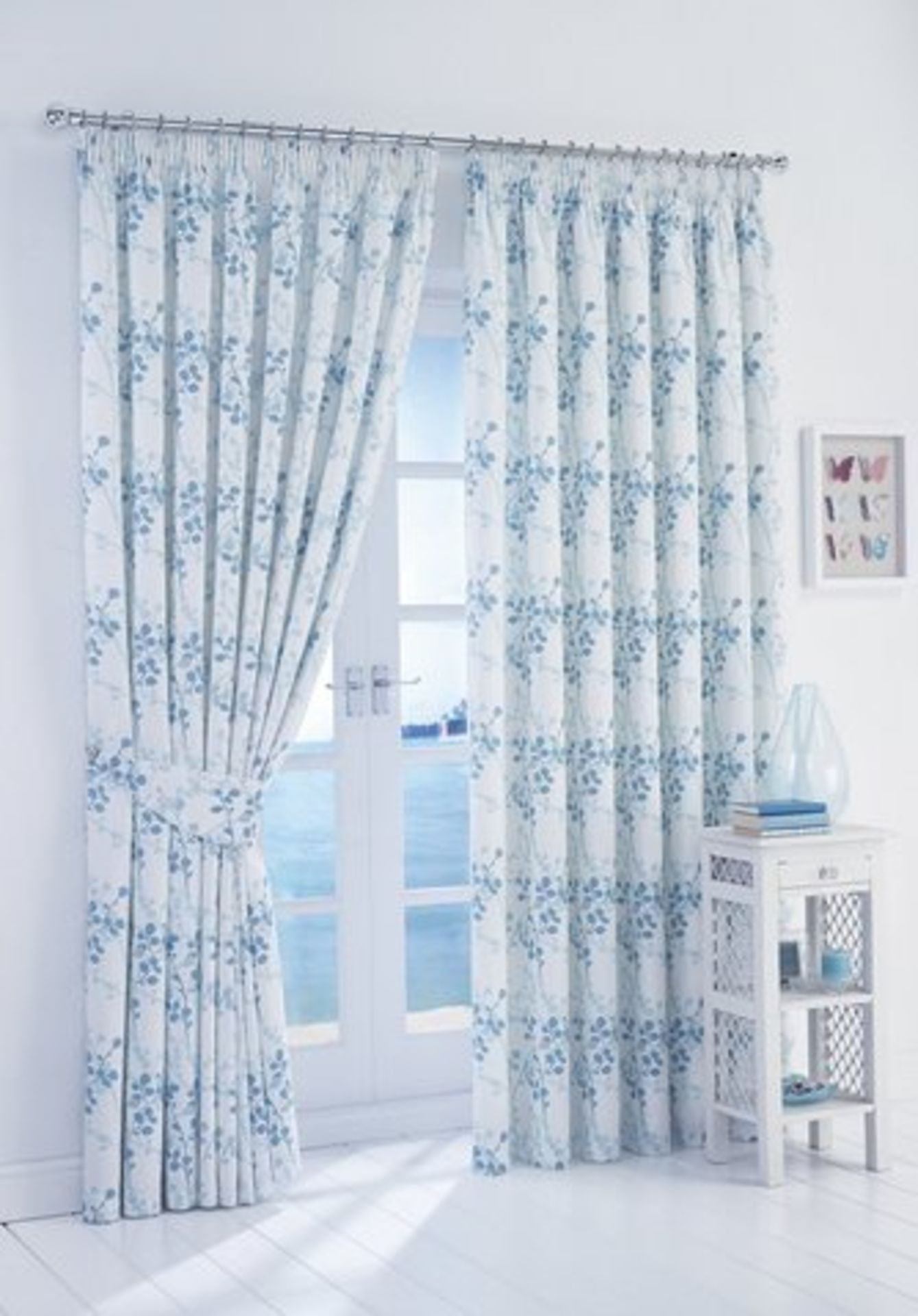 STUDIO HALI FULLY LINED CURTAINS 46X54 INCHES (DELIVERY BAND A)