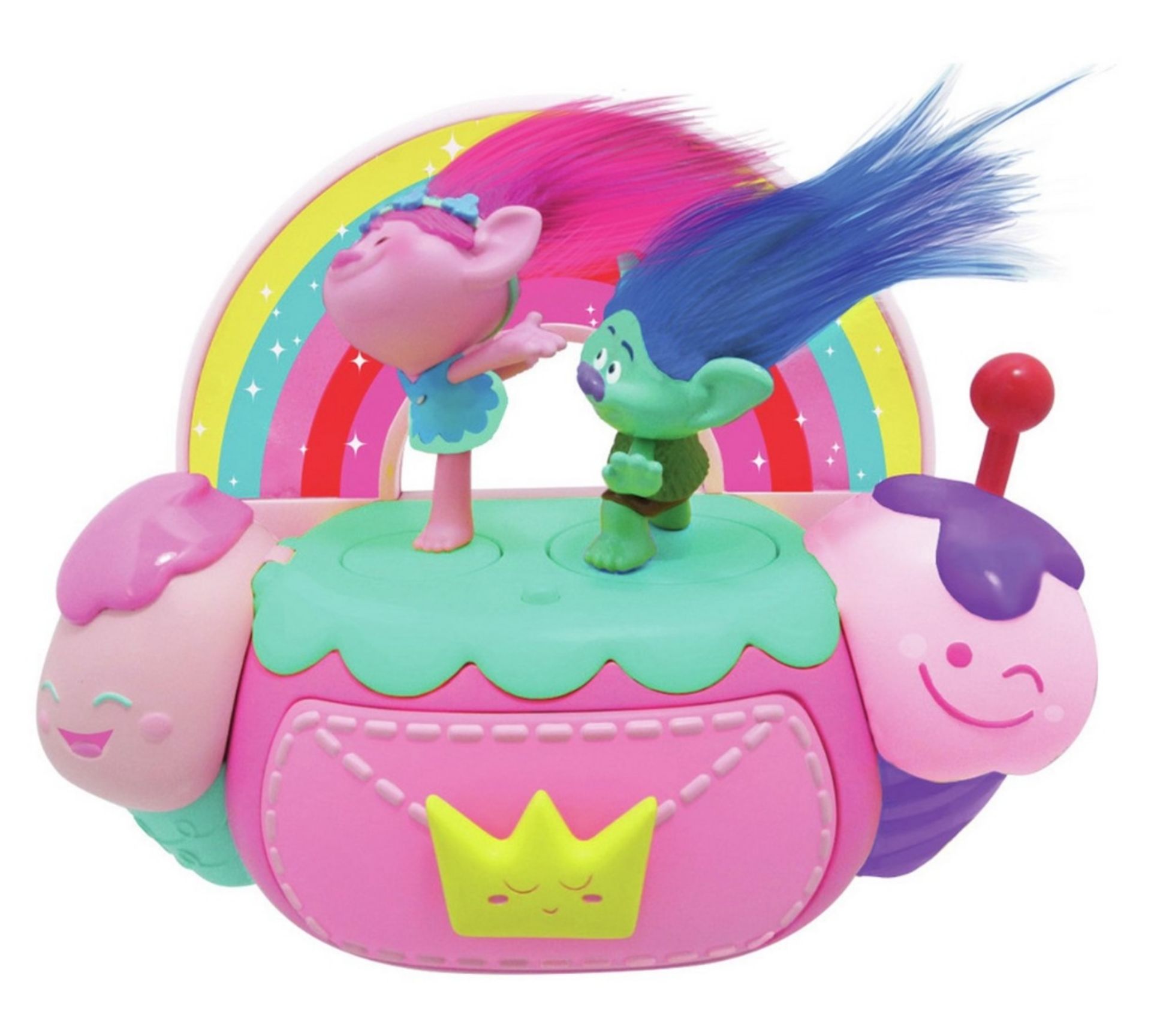 TROLLS DANCE AND HUG SINGING JEWELLERY BOX (DELIVERY BAND A)