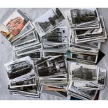 Large quantity of b&w (mainly) London TROLLEYBUS PHOTOGRAPHS, mainly postcard-size, from the 1940s