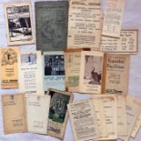 Quantity of London Tramways LEAFLETS & BOOKLETS from the 1920s/30s, mainly LCC but a couple of
