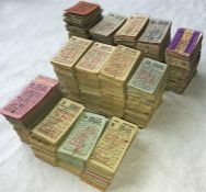 Large quantity of unsorted London Transport 1940s/50s PUNCH TICKETS comprising c1,300 geographical