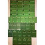 Considerable quantity of London Transport Green Line Coach GUIDE (TIMETABLE) BOOKLETS from 1949,