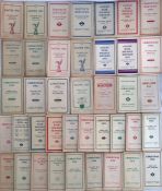 Large selection of London Transport HOLIDAY SERVICES LEAFLETS & BROCHURES for the years 1951-1954.