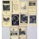 Selection of c1919-24 London Underground Group GUIDEBOOKS (Underground & General Buses) from the