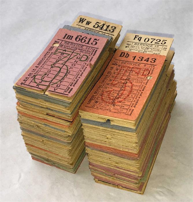 Considerable quantity of unsorted London General Omnibus Co Ltd & Associated Companies 1920s/30s
