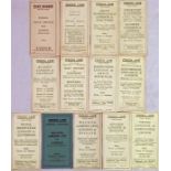 Selection of East Surrey/Autocar & Green Line Coaches Ltd TIMETABLE LEAFLETS from 1930/31. All