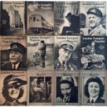 Complete FIRST VOLUME of the London Transport Magazine, issues 1-12 from April 1947 to March 1948.