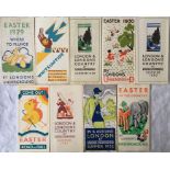 Selection of London Undergound Group ("London's Underground") HOLIDAY LEAFLETS (Excursions by train,