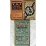 Selection of 1920s/30s Bus/Coach TIMETABLE BOOKLETS comprising January 1924 'TBR' (Travel by Road)