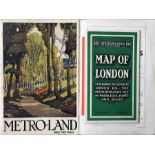 1932 edition of "Metro-Land" GUIDEBOOK issued by the Metropolitan Railway. 146pp booklet with