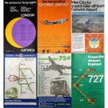 Quantity of British Rail & London Country Buses double-royal (bar one) 1970s AIRPORT-THEMED