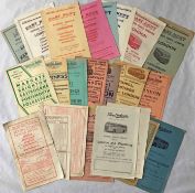 Quantity of 1930s-50s EXPRESS COACH SERVICES FLYERS from East Kent Road Car Co (1940s/50s x 8),