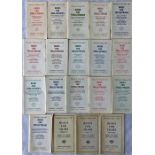 Full set (16) of London Transport 'Buses for Trolleybuses' TIMETABLE LEAFLETS covering the 14 stages