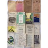 Quantity of Underground Group/Metropolitan Railway LEAFLETS, FLYERS & PAMPHLETS from 1910-1930s