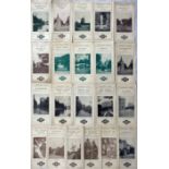 Quantity of London General Omnibus Co Ltd MOTOR-BUS GUIDES (fold-out leaflets) from the series