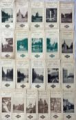 Quantity of London General Omnibus Co Ltd MOTOR-BUS GUIDES (fold-out leaflets) from the series