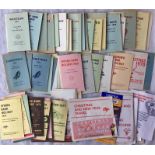 Large quantity of London Transport HOLIDAY SERVICES LEAFLETS & BROCHURES dated 1963-1984. These