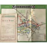 1910 London Underground BOOKLET 'Aids to Travel' Winter Season 1910-1911, a 32pp publication