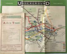 1910 London Underground BOOKLET 'Aids to Travel' Winter Season 1910-1911, a 32pp publication
