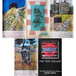 Selection of London Transport double-royal POSTERS comprising 1967 'Downland Walks' by Christopher