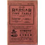 Redcar Services Ltd (of Tunbridge Wells) TIMETABLE BOOKLET dated May 1934 'including routes