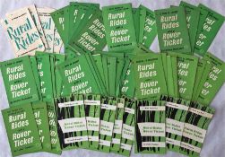 Considerable quantity of London Transport LEAFLETS 'Rural Rides / Rural Rides with a Rover Ticket'